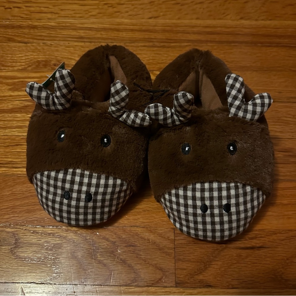 NWT Western Chief Cozy Moose Slippers 🌸